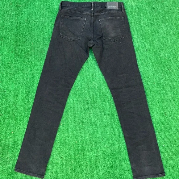 Old Navy Men Black Skinny Ajuste Jeans - Picture 4 of 5